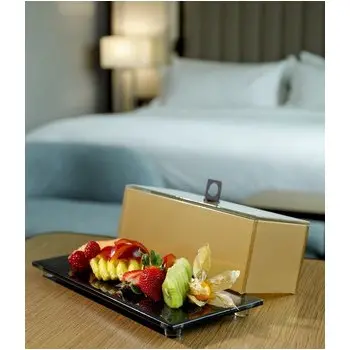 My Glass Studio Glass Food Cover, Clear - Set of 3 - 28.0 x 11.0 x 13 cm