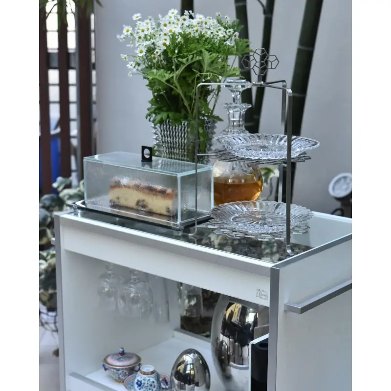 My Glass Studio Glass Food Cover, Clear - Set of 3 - 28.0 x 11.0 x 13 cm