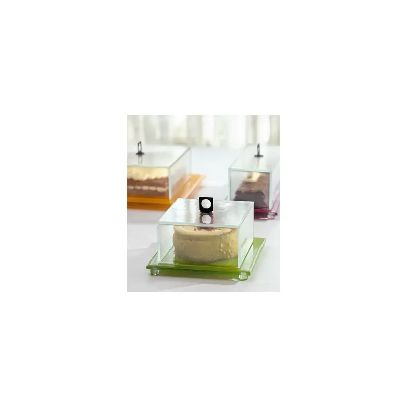 My Glass Studio Glass Food Cover, Clear - Set of 4 - 17.5 x 17.5 x 12.0 cm My Glass Studio Glass Food Cover, Clear - Set of 4 - 17.5 x 17.5 x 12.0 cm