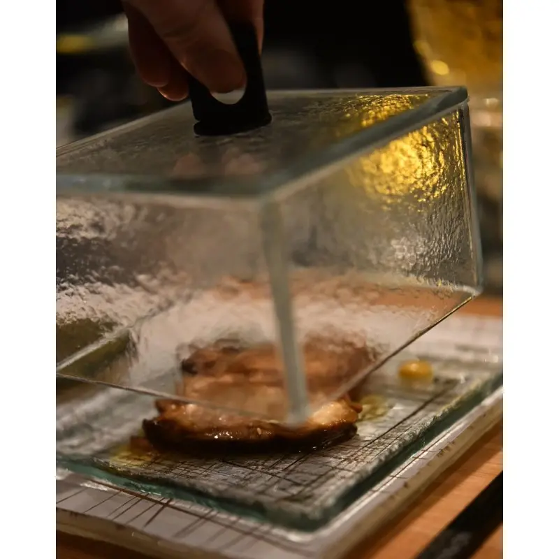 My Glass Studio Glass Food Cover, Clear - Set of 4 - 17.5 x 17.5 x 12.0 cm My Glass Studio Glass Food Cover, Clear - Set of 4 - 17.5 x 17.5 x 12.0 cm