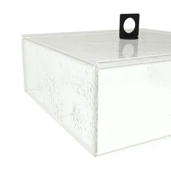 My Glass Studio Glass Food Cover, Clear - Set of 3 - 23.0 x 23.0 x 12.0 cm