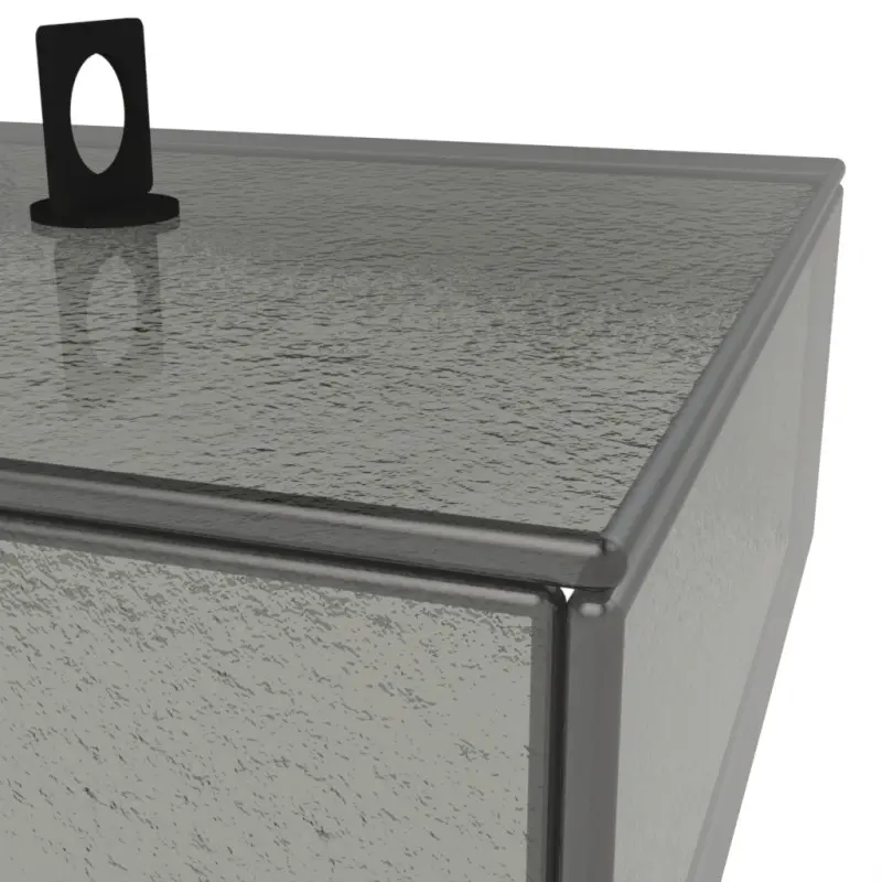 My Glass Studio Glass Food Cover, Grey - Set of 3 - 23.0 x 23.0 x 12.0 cm My Glass Studio Glass Food Cover, Grey - Set of 3 - 23.0 x 23.0 x 12.0 cm