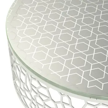 My Glass Studio Wedding Cake Stand, Grey - Set of 2 - Dia: 45 cm, H: 16 cm