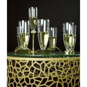 My Glass Studio Wedding Cake Stand, Clear - Set of 2 - Dia: 45 cm, H: 16 cm