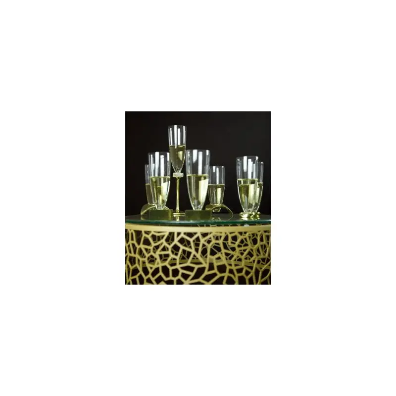 My Glass Studio Wedding Cake Stand, Clear - Set of 2 - Dia: 45 cm, H: 16 cm