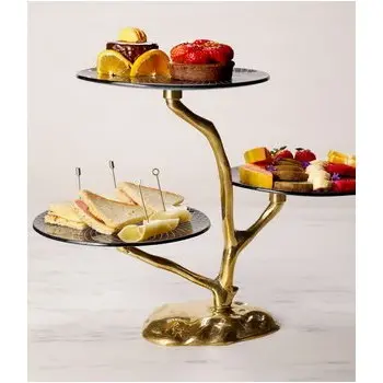 My Glass Studio Cake Stand & Dome, Clear - 48.0 x 40.0 x 48.0 cm