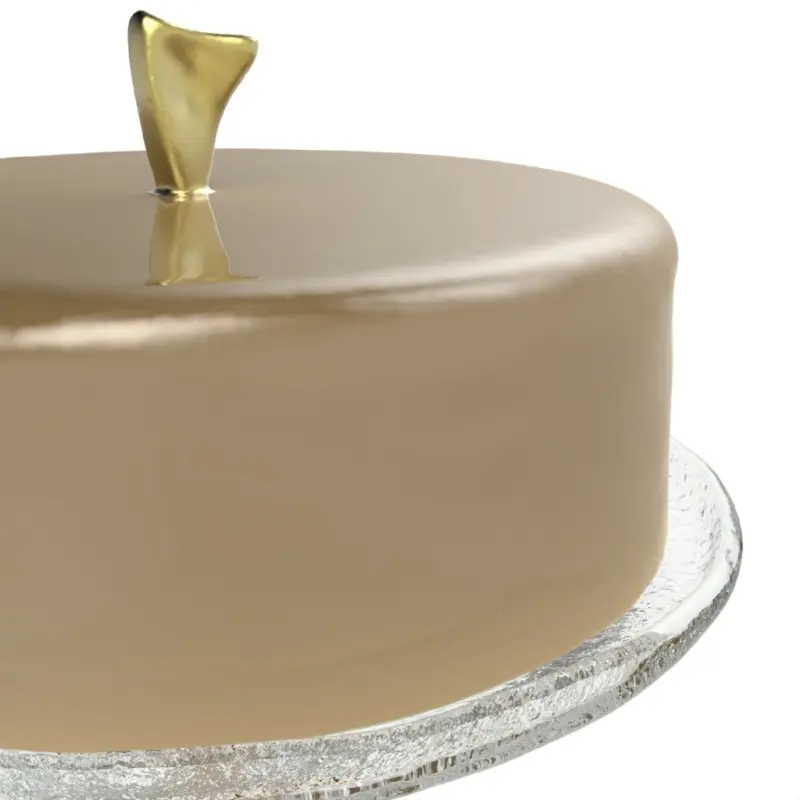My Glass Studio Cake Stand & Dome, Natural - Set of 2 - Dia: 20 cm, H: 26 cm My Glass Studio Cake Stand & Dome, Natural - Set of 2 - Dia: 20 cm, H: 26 cm