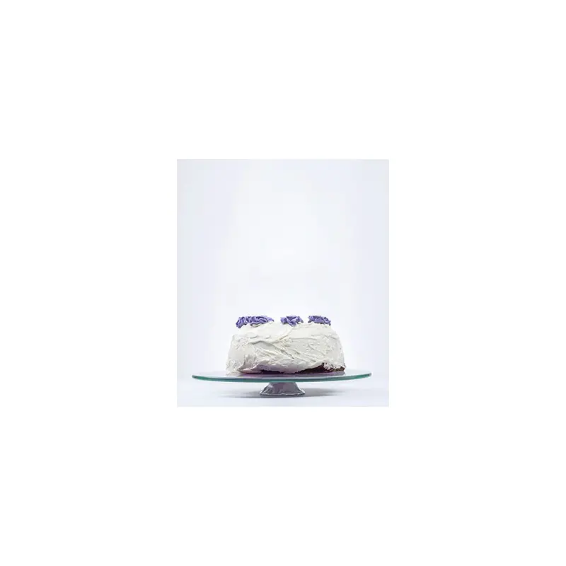 My Glass Studio Cake Stand, Grey - Set of 2 - Dia: 35 cm, H: 4 cm My Glass Studio Cake Stand, Grey - Set of 2 - Dia: 35 cm, H: 4 cm