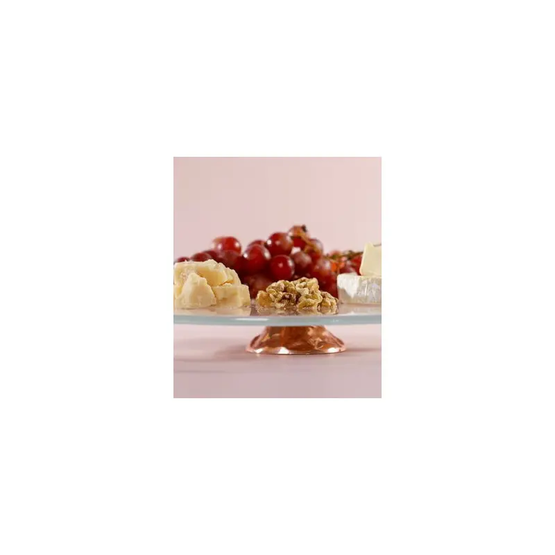 My Glass Studio Cake Stand, Grey - Set of 2 - Dia: 35 cm, H: 4 cm My Glass Studio Cake Stand, Grey - Set of 2 - Dia: 35 cm, H: 4 cm