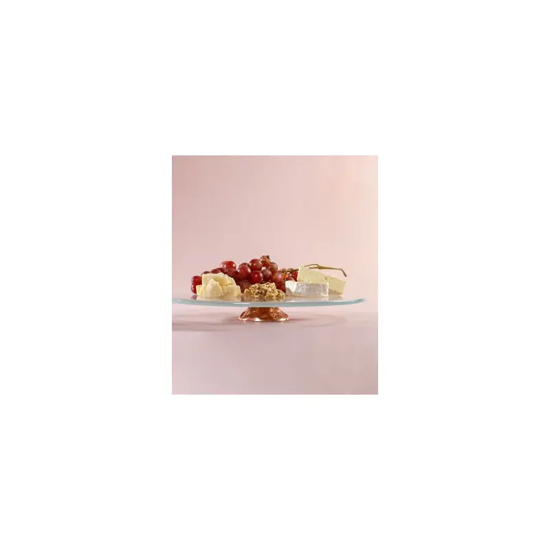 My Glass Studio Cake Stand, Clear - Set of 2 - Dia: 35 cm, H: 4 cm My Glass Studio Cake Stand, Clear - Set of 2 - Dia: 35 cm, H: 4 cm