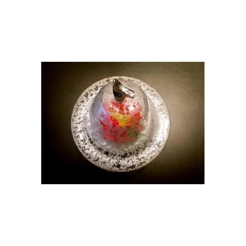My Glass Studio Cake Stand & Dome, Grey - Set of 4 - Dia: 17 cm, H: 18 cm My Glass Studio Cake Stand & Dome, Grey - Set of 4 - Dia: 17 cm, H: 18 cm