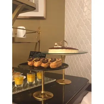 My Glass Studio Cake Stand, Clear - Dia: 24 cm, H: 15 cm