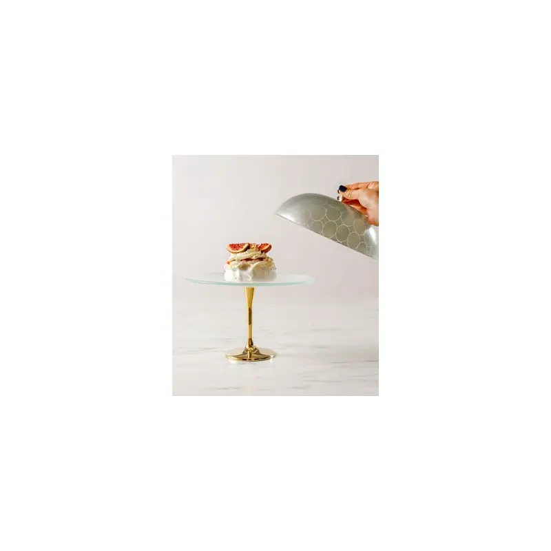 My Glass Studio Cake Stand, White - Dia: 24 cm, H: 15 cm My Glass Studio Cake Stand, White - Dia: 24 cm, H: 15 cm