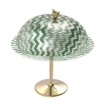 My Glass Studio Cake Stand, White - Dia: 24 cm, H: 15 cm