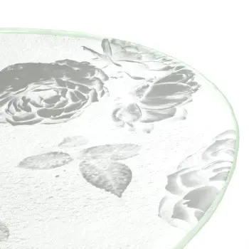 My Glass Studio Cake Stand, Grey - Set of 2 - Dia: 30 cm, H: 20 cm