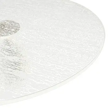 My Glass Studio Cake Stand, White - Set of 2 - Dia: 33 cm, H: 13 cm