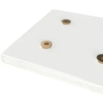 My Glass Studio Cake Pop Stand, White - Set of 4 - 16.0 x 11.0 x 1.8 cm