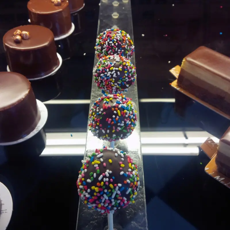 My Glass Studio Cake Pop Stand, White - Set of 10 - 51.0 x 6.2 x 2 cm
