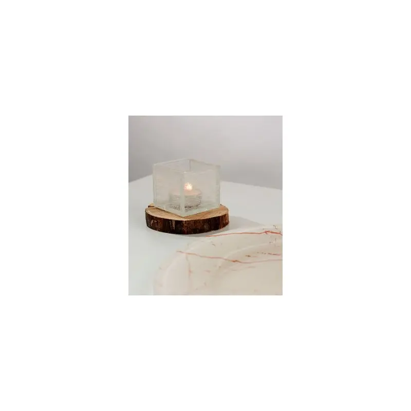 My Glass Studio Sugar Caddy, Grey - Set of 8 - 6.0 x 6.0 x 5 cm
