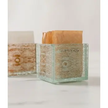 My Glass Studio Sugar Caddy, Grey - Set of 8 - 6.0 x 6.0 x 5 cm