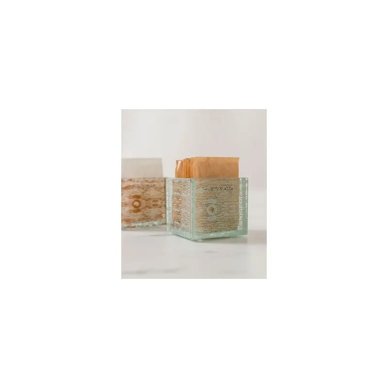 My Glass Studio Sugar Caddy, Grey - Set of 8 - 6.0 x 6.0 x 5 cm