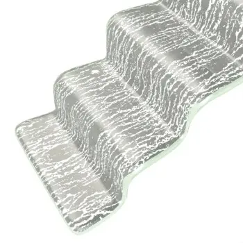 My Glass Studio Petit Fours Stand, Grey - Set of 8 - 33.0 x 9.3 x 9.0 cm