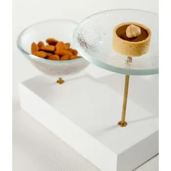 My Glass Studio Nut Bowl, Clear - Set of 4 - 17.5 x 8.0 x 15.0 cm