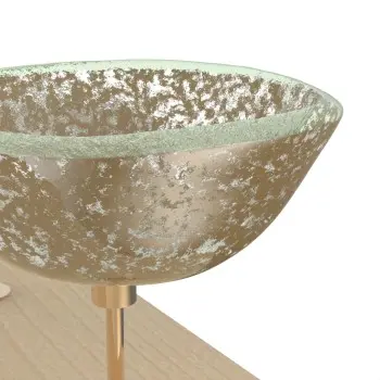 My Glass Studio Petit Fours Stand, Natural - Set of 4 - 21.5 x 21.5 x 19 cm