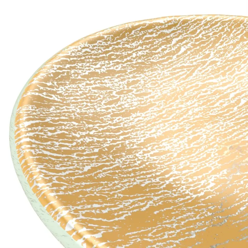 My Glass Studio Nut Bowl, Gold - Set of 4 - 17.5 x 11.0 x 15.0 cm My Glass Studio Nut Bowl, Gold - Set of 4 - 17.5 x 11.0 x 15.0 cm
