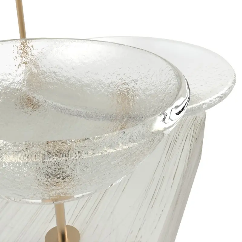 My Glass Studio Nut Bowl, Clear - Set of 4 - 21.5 x 21.5 x 19 cm