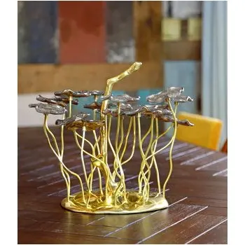 My Glass Studio Petit Fours Stand, Clear - Dia: 25 cm, H: 35 cm