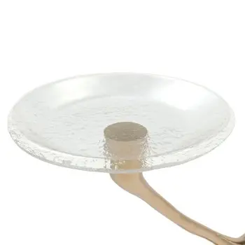 My Glass Studio Petit Fours Stand, Clear - Set of 4 - 35.0 x 13.0 x 31 cm