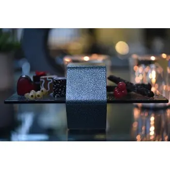 My Glass Studio Petit Fours Stand, White - Set of 4 - 20.0 x 9.5 x 8.5 cm