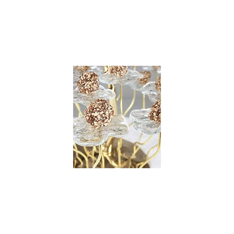 My Glass Studio Petit Fours Stand, Purple - Dia: 25 cm, H: 35 cm My Glass Studio Petit Fours Stand, Purple - Dia: 25 cm, H: 35 cm