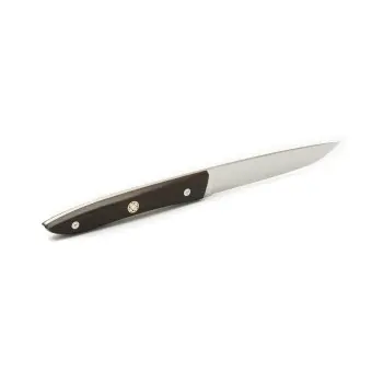 Perceval Table Knife - Adret Collection - Macassar Ebony Handle