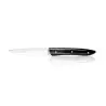 Perceval Table Knife - Ubac Collection - Black Krion Handle - Golden Screws