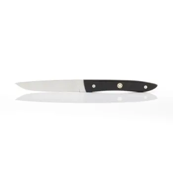 Perceval Table Knife - Adret Collection - Gabon Ebony Handle