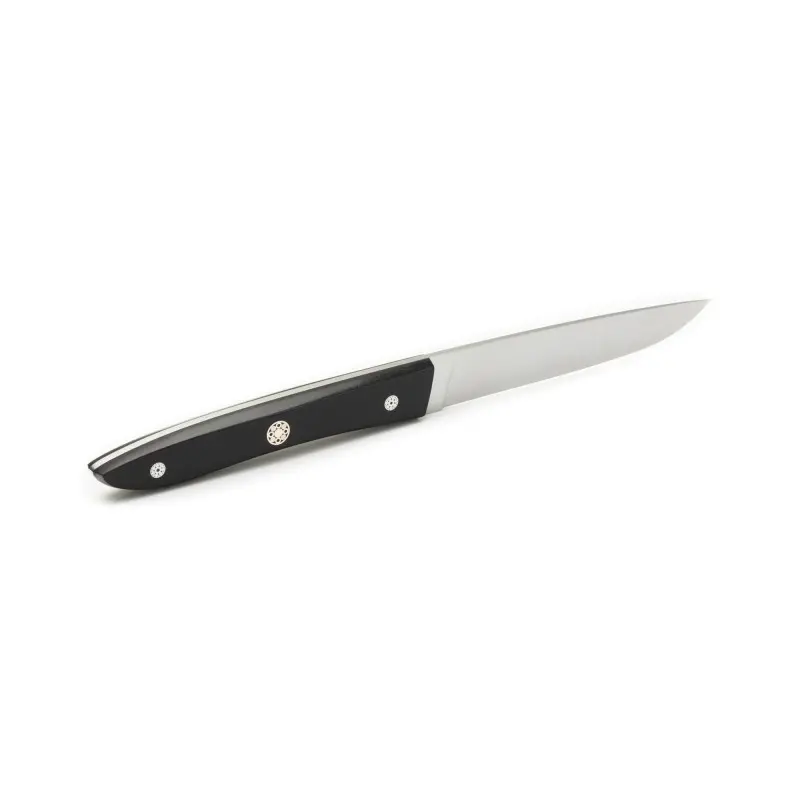 Perceval Table Knife - Adret Collection - Gabon Ebony Handle