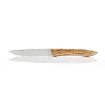 Perceval Table Knife - Ubac Collection - Olive Wood Handle