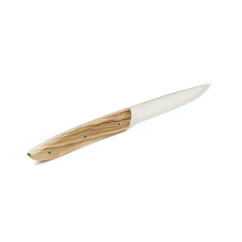 Perceval Table Knife - Ubac Collection - Olive Wood Handle Perceval Table Knife - Ubac Collection - Olive Wood Handle