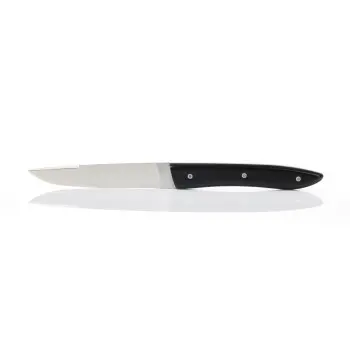 Perceval Table Knife - Ubac Collection - Black Krion Handle