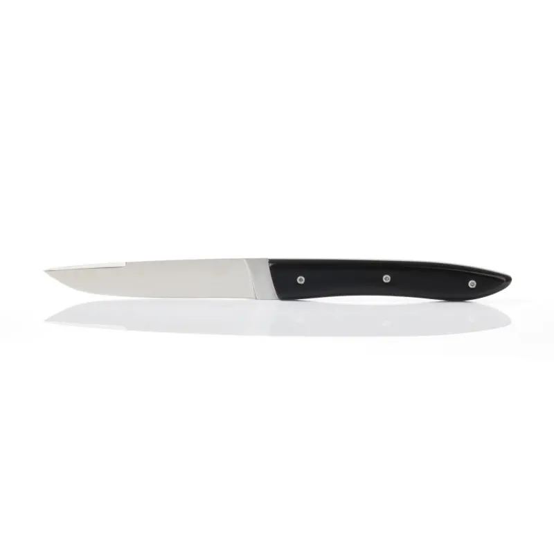 Perceval Table Knife - Ubac Collection - Black Krion Handle