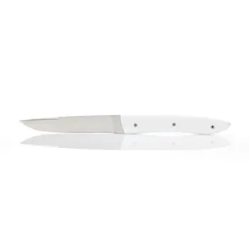 Perceval Table Knife - Ubac Collection - White Krion Handle