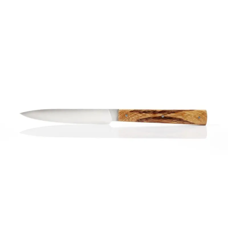 Perceval Table Knife - Office De Table Collection - Serpent Wood Handle Perceval Table Knife - Office De Table Collection - Serpent Wood Handle