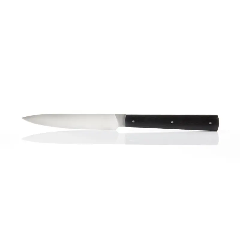 Perceval Table Knife - Office De Table Collection - Gabon Ebony Handle Perceval Table Knife - Office De Table Collection - Gabon Ebony Handle
