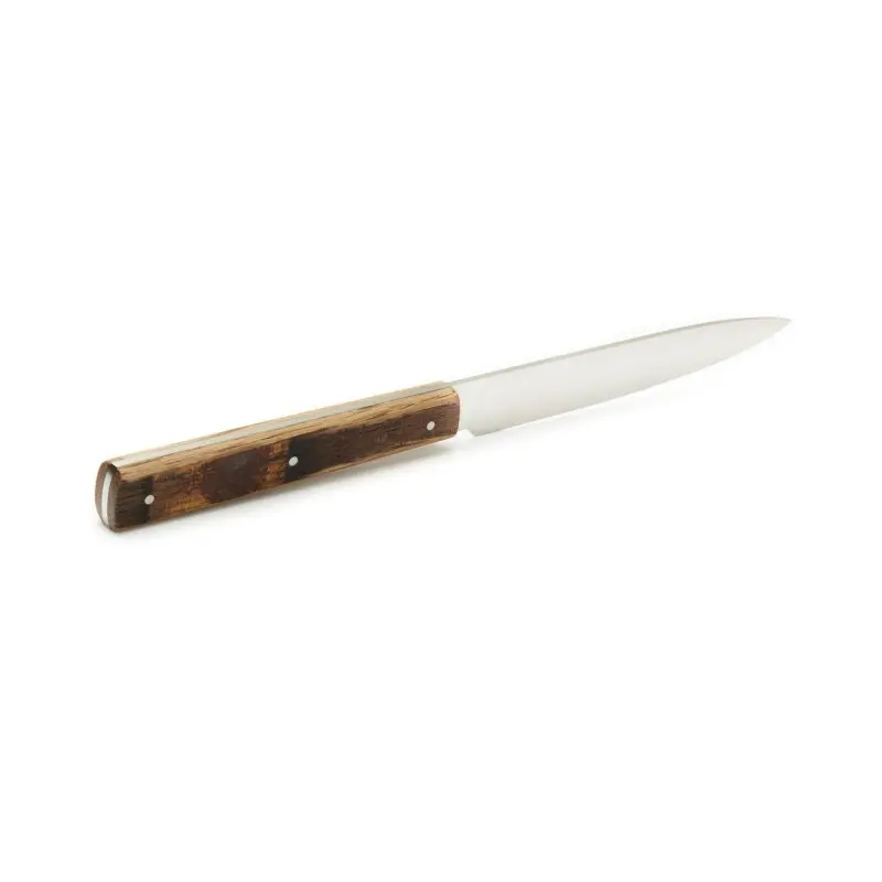 Perceval Table Knife - Office De Table Collection - Oak Wine Barrel Handle