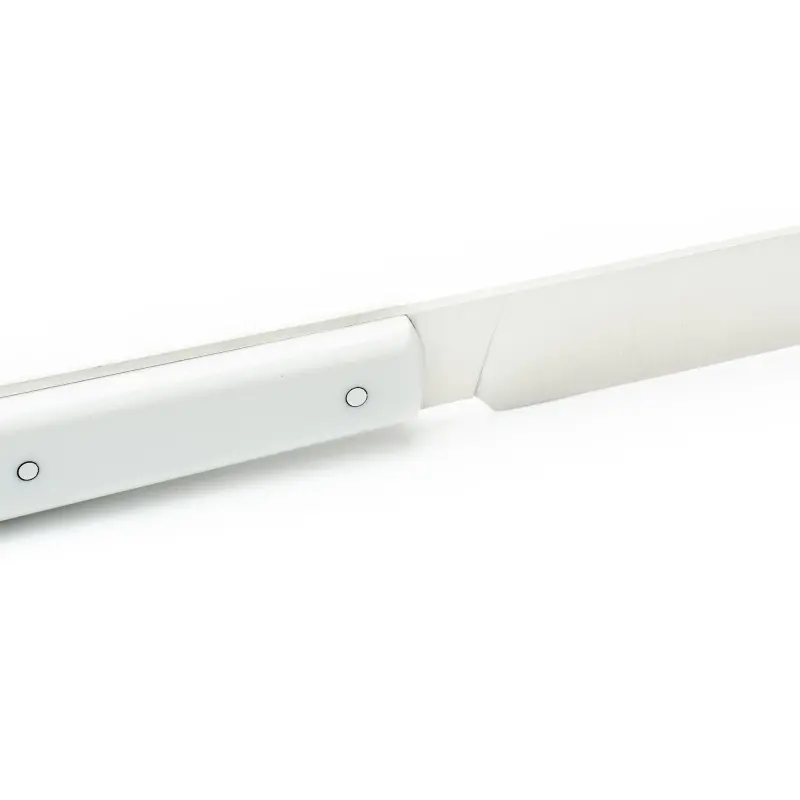 Perceval Table Knife - Office De Table Collection - White Krion Handle