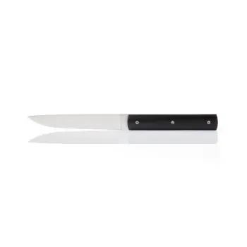 Perceval Table Knife - 888 Collection - Gabon Ebony Handle