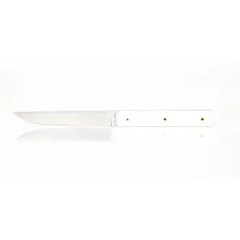 Perceval Table Knife - 888 Collection - Polyacetal With Handle - Golden Screws