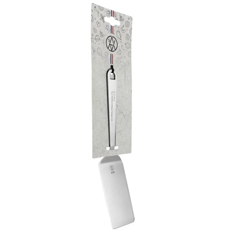 Andre Verdier Medium Spatula 9 cm - Etching "Les Outils D'Anne Sophie Pic" Andre Verdier Medium Spatula 9 cm - Etching "Les Outils D'Anne Sophie Pic"
